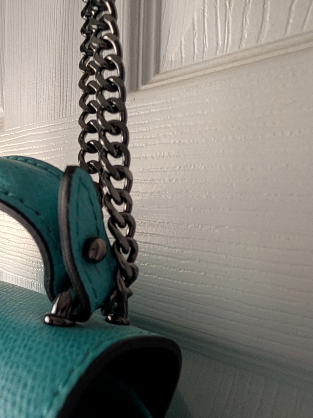 Mini Leather Crossbody - Picture 9 of 16